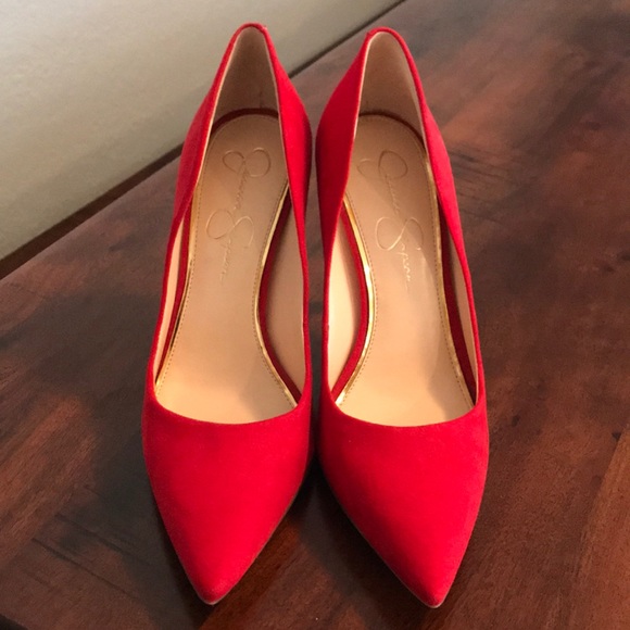 Red Velvet Jessica Simpson Adeni Pump - Picture 4 of 4